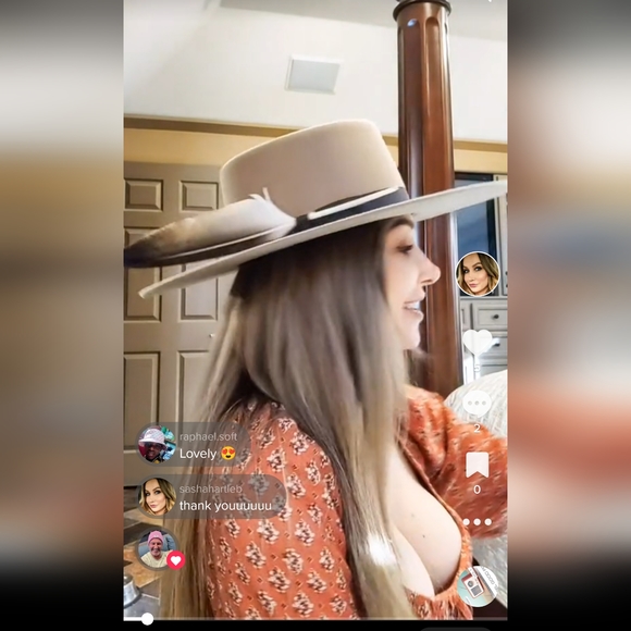 Shyanne Wool Felt Boater Hat Western - Picture 5 of 6